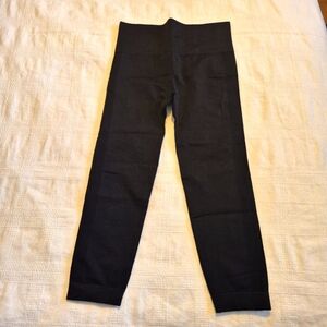 Women's black size small cropped leggings, unbranded, New unwashed or worn